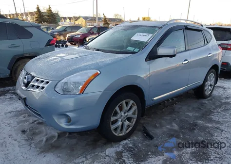 2012 Nissan Rogue Sv W/Sl Pkg from USA, damaged, VIN JN8AS5MV6CW408557